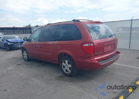 2005 Dodge Grand Caravan Sxt из США, поврежденный, VIN 2D4GP44L35R150030